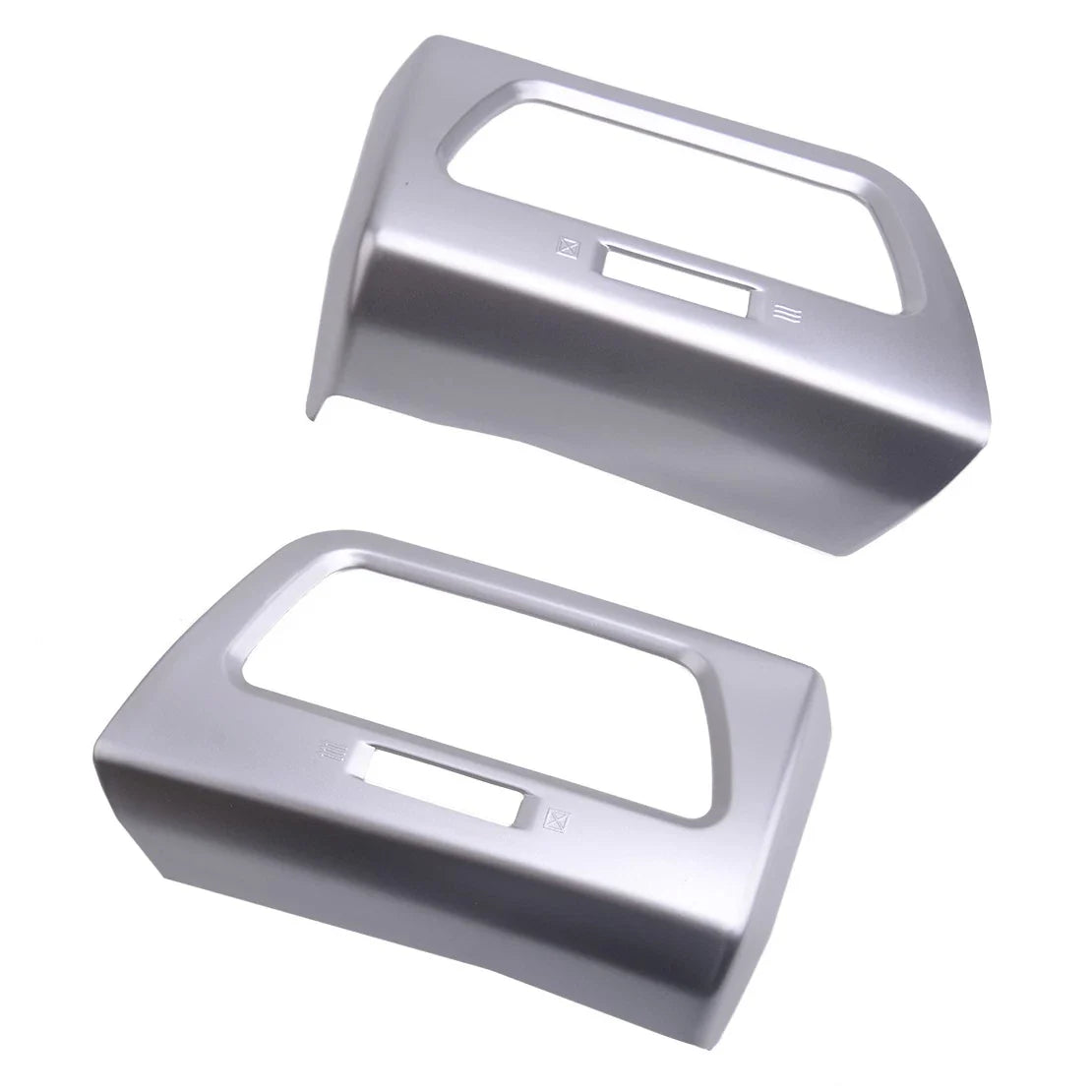 Silver AC Air Vent Cover Frame for Honda CR-V 2012-2016 (2 x Covers)