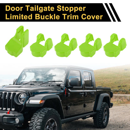 Door Limiting Cover Trim for Jeep Wrangler JL JLU (2018–2024) Green