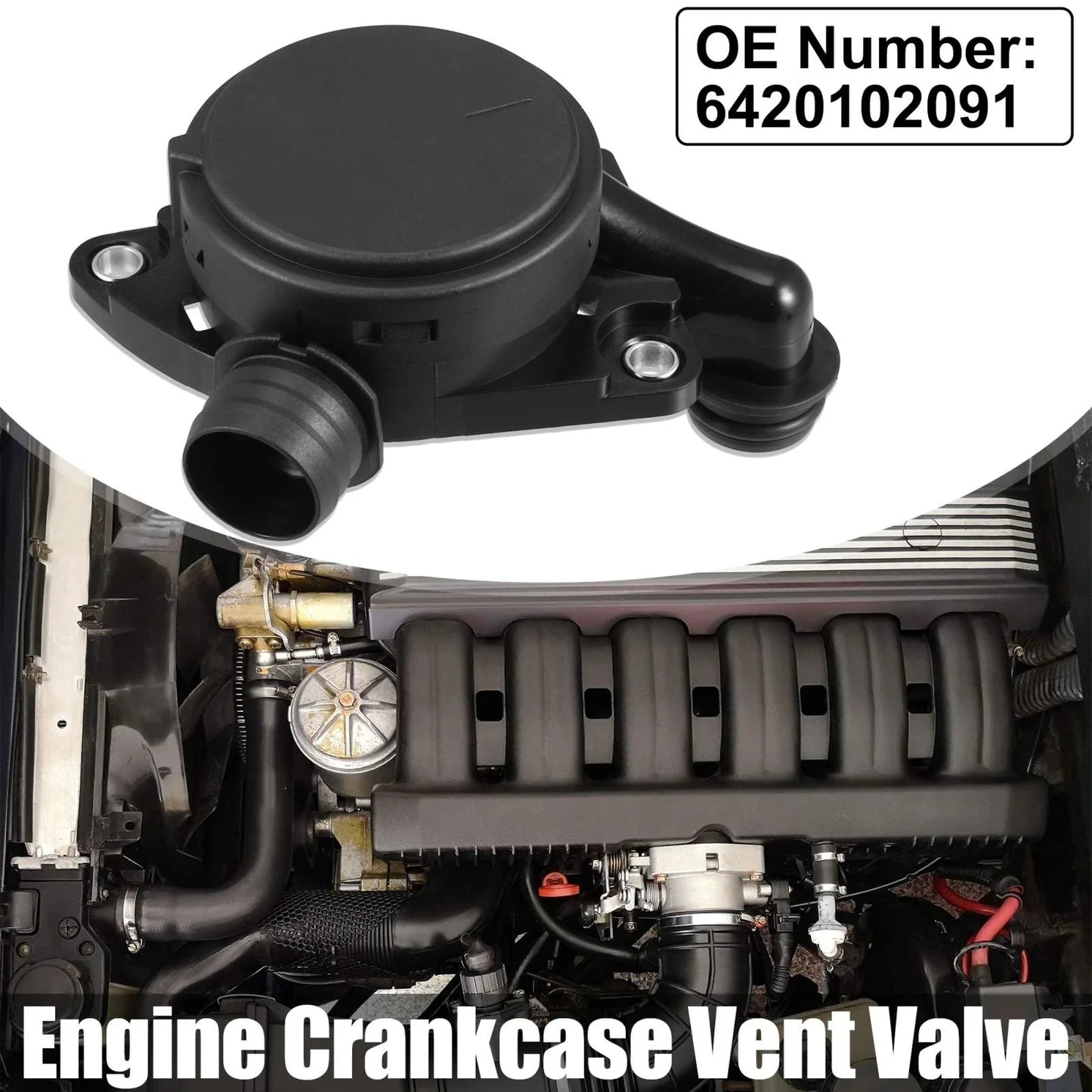 Crankcase Vent Valve for Mercedes Benz GL320 (2007-2008)