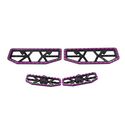 10" Pullback Handlebar Risers Clamp for Harley Softail Sportster
