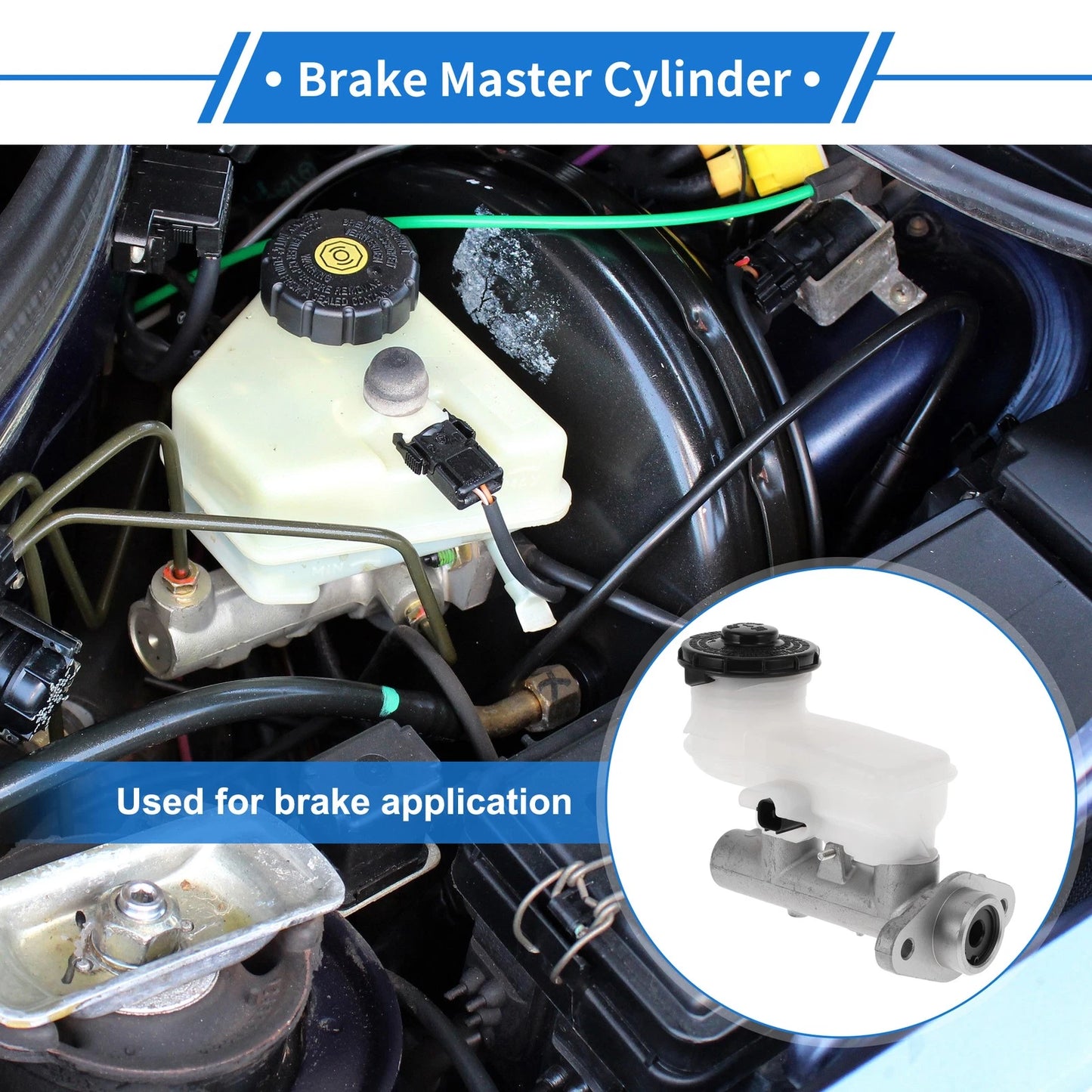 Brake Master Cylinder with Reservoir No. 46100SCPW01 for Honda Odyssey (2002–2004)