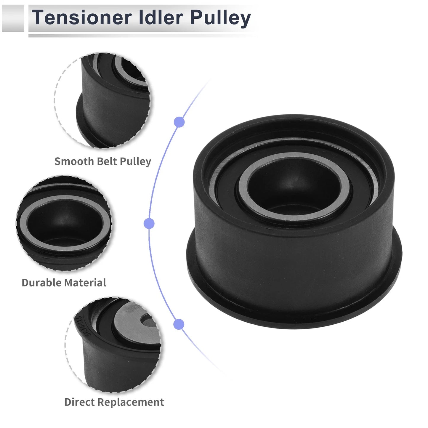 Drive Belt Idler Pulley for Buick Regal 2.0L (No. 9128738) (1 pcs)