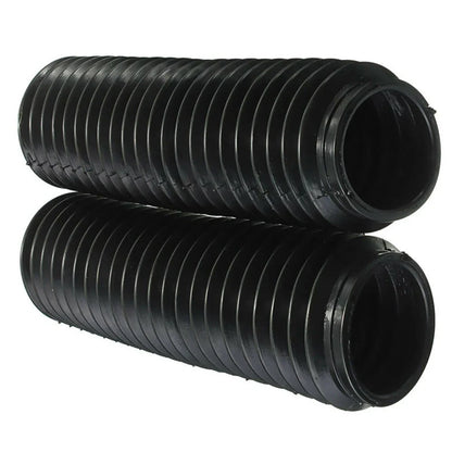 2 x Motorcycle Rubber Fork Gaiters Protector Shock Front Boots for CQR Model