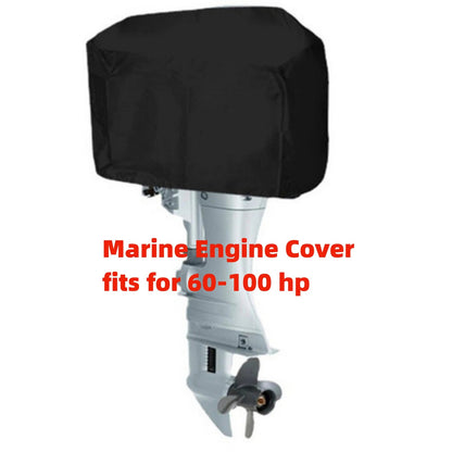 Outboard Motor Engine Storage Cover for Trailerable Boats (15-250 HP)