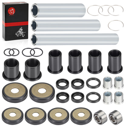 Rear Upper and Lower A-arm Bushing Shaft Kit for Honda Rincon 650 680 (2003–2014)