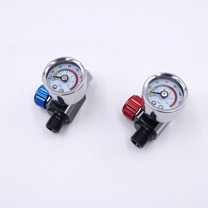2 Pack Air Pressure Regulator Gauge for Universal Spray Guns