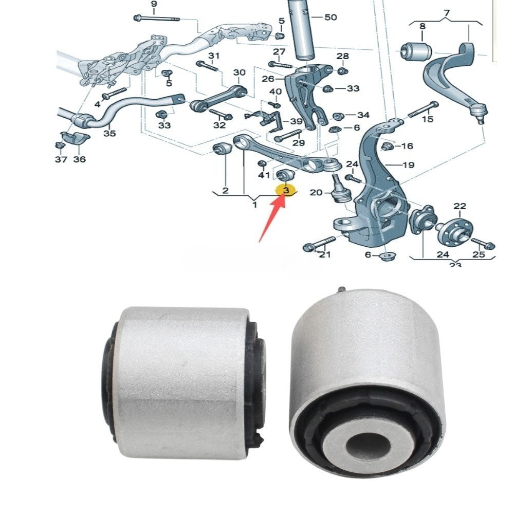 Control Arm Bushing Kit for Audi A6 A7 Q5 RS6 (2017–2026)