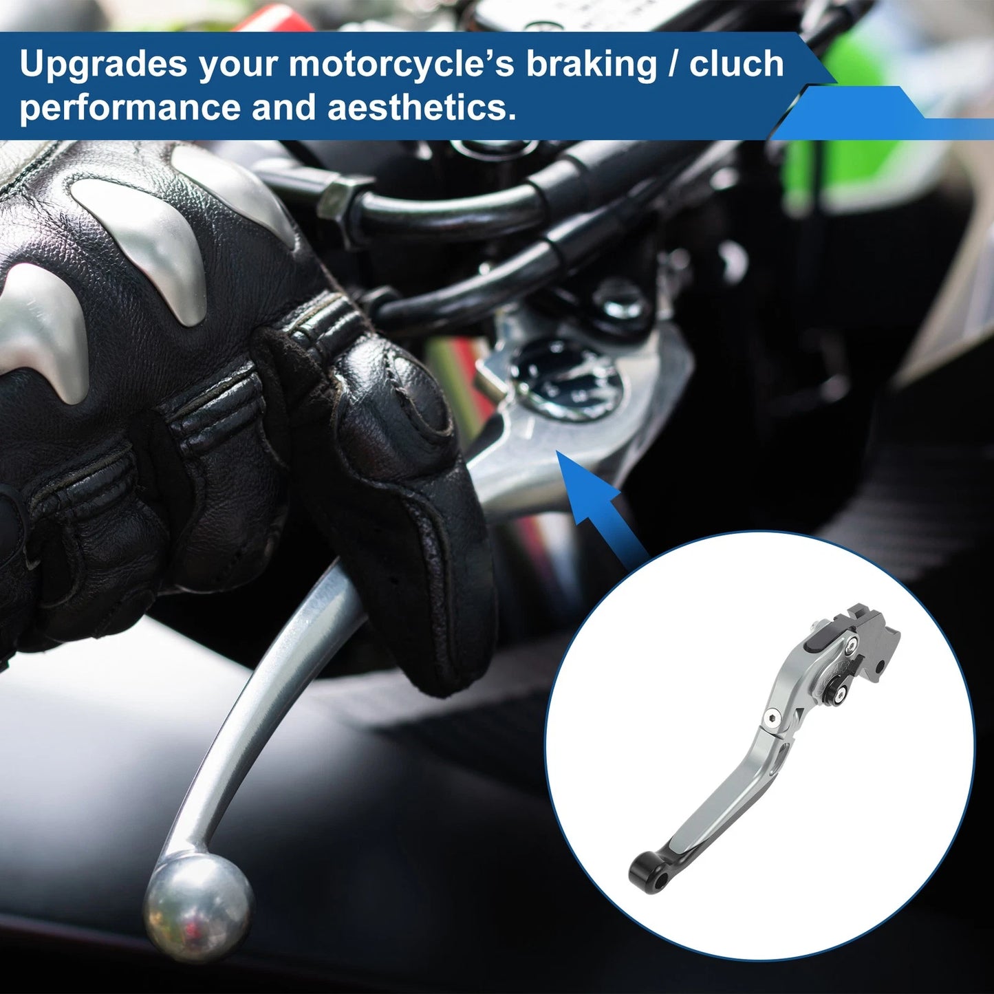 Brake Clutch Levers for KTM 390 Duke (2019–2023) Titanium Black End 1 Pair
