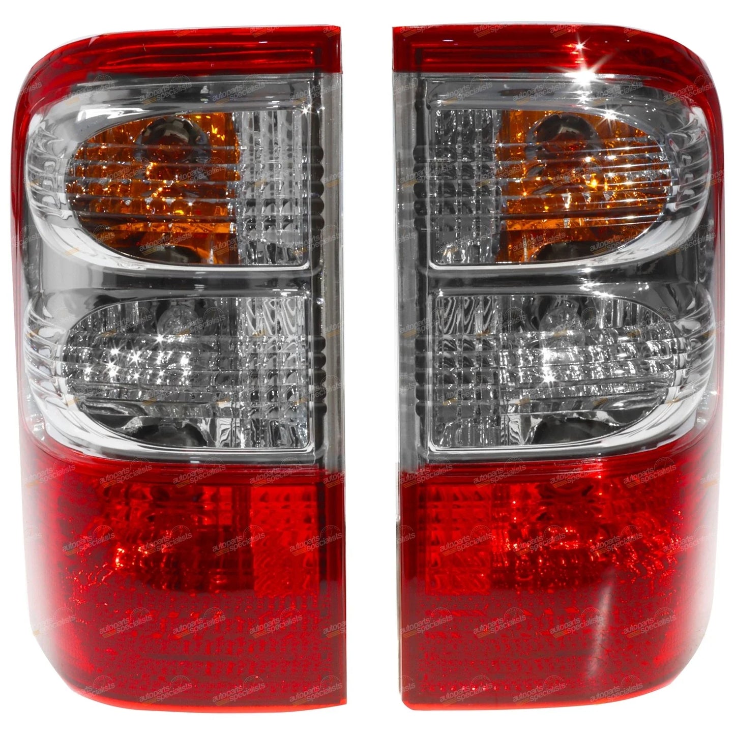 LH & RH Tail Lights for Nissan Patrol GU Series 2 Wagon (2001-2004)