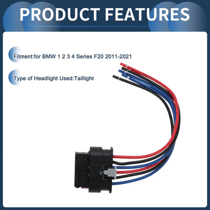 Headlight Wiring Harness Assembly for BMW 1 2 3 Series F20 (2011–2021) - No.61132359993