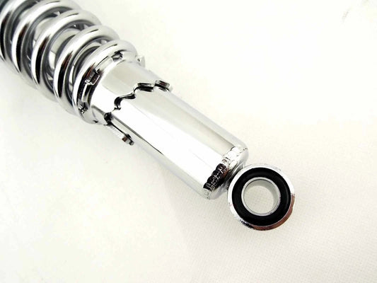 340mm JBS Chrome Rear Shock Absorbers for MOTO GUZZI V11 JACKAL (2001-2005)