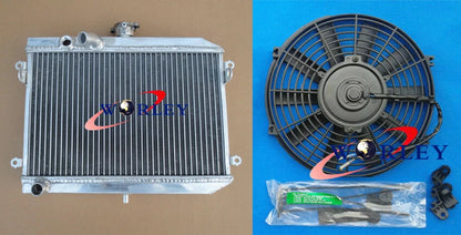 Aluminum Radiator with Fan for Suzuki Vinson 500 (2002–2007)