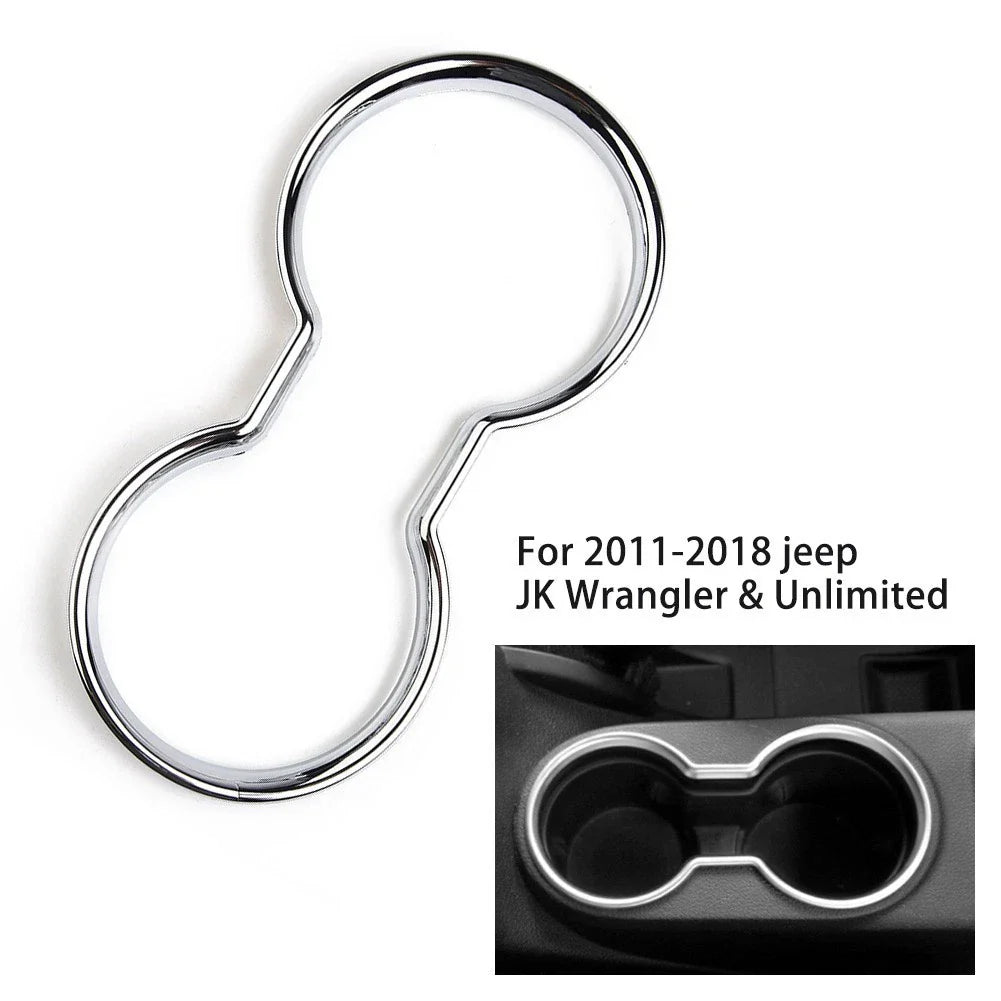 Cup Holder Trim / Silver / Center Decoration for Water (2011–2018)