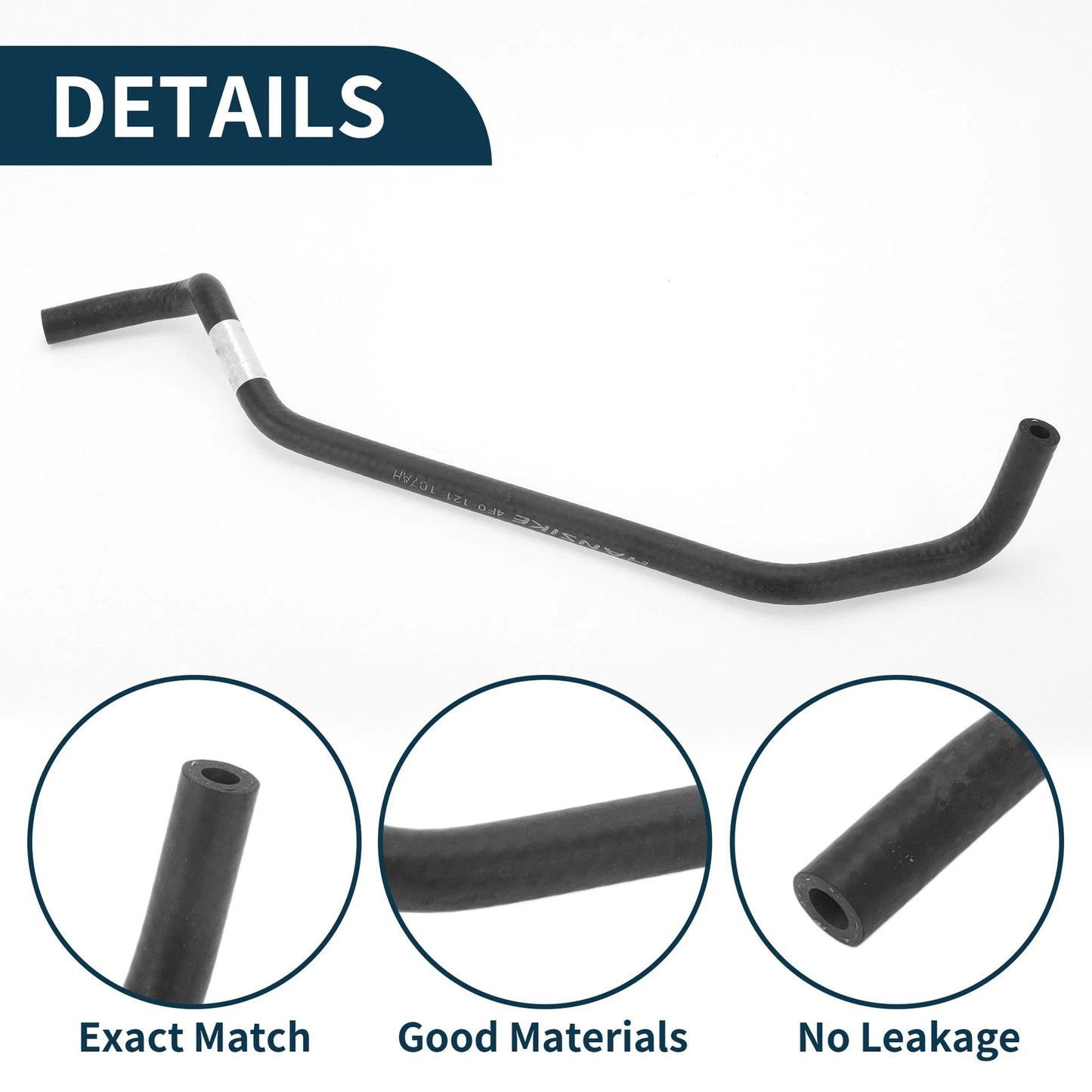 Radiator Hose Coolant Pipe for Audi A6 C6 2.0T (2007) 4F0121107AH Rubber