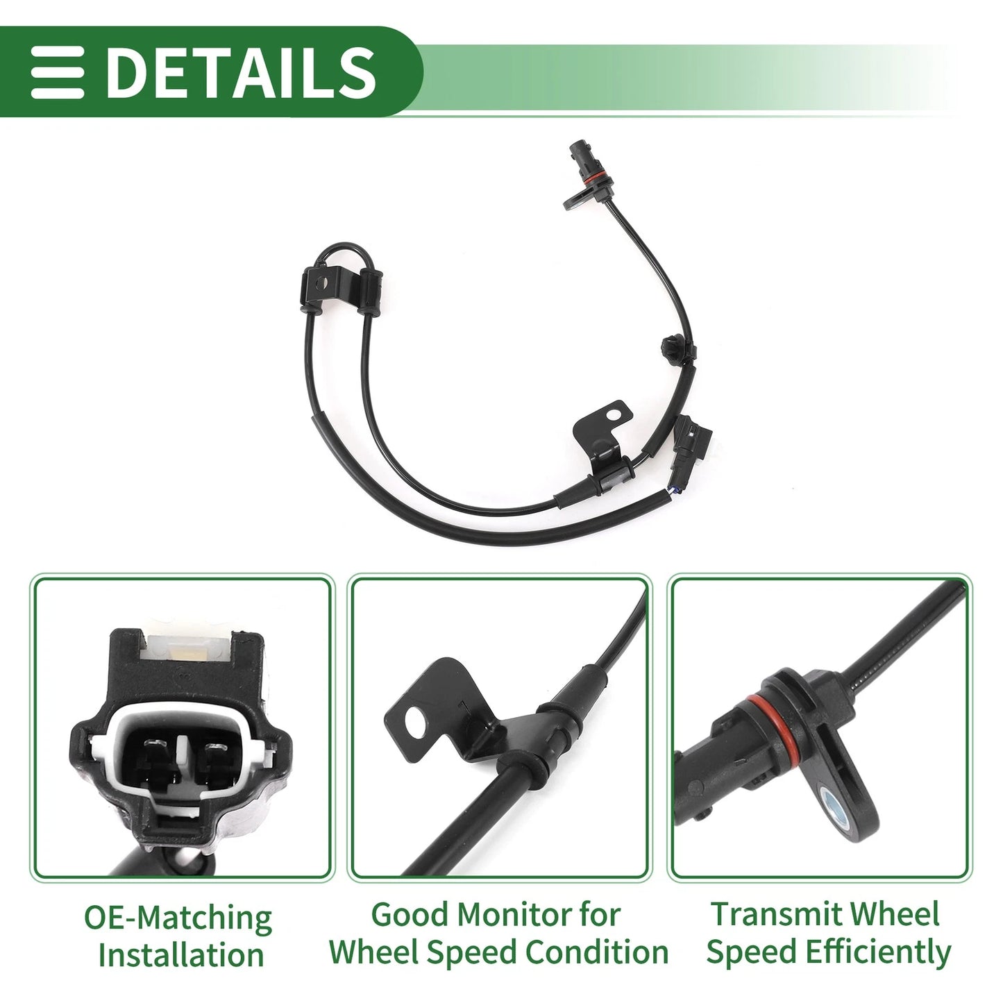 ABS Wheel Speed Sensor No. 598102T500 for Kia Optima (2011–2012)