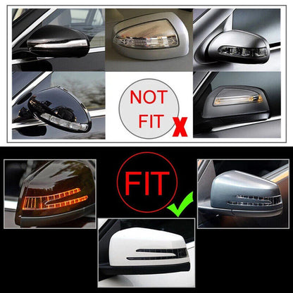 Left Rearview Mirror Turn Signal Light for Mercedes-Benz A B C E S CLA GLA Class (2013-2023)