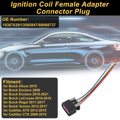1pc 8 Pin Ignition Coil for Buick Allure (2010) & Enclave (2008) No. 19367639