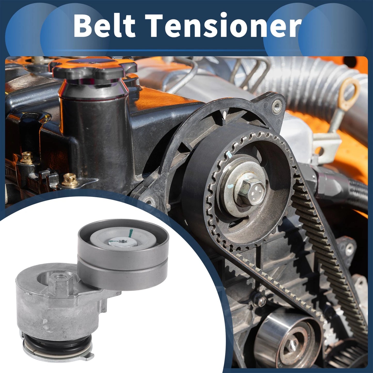 Belt Tensioner for Volvo S40 (1995–2003) No. 30638633/30883833 Metal