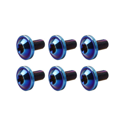 6 x M6x15mm Alloy Torx Head Screws for Bike Motorcycle