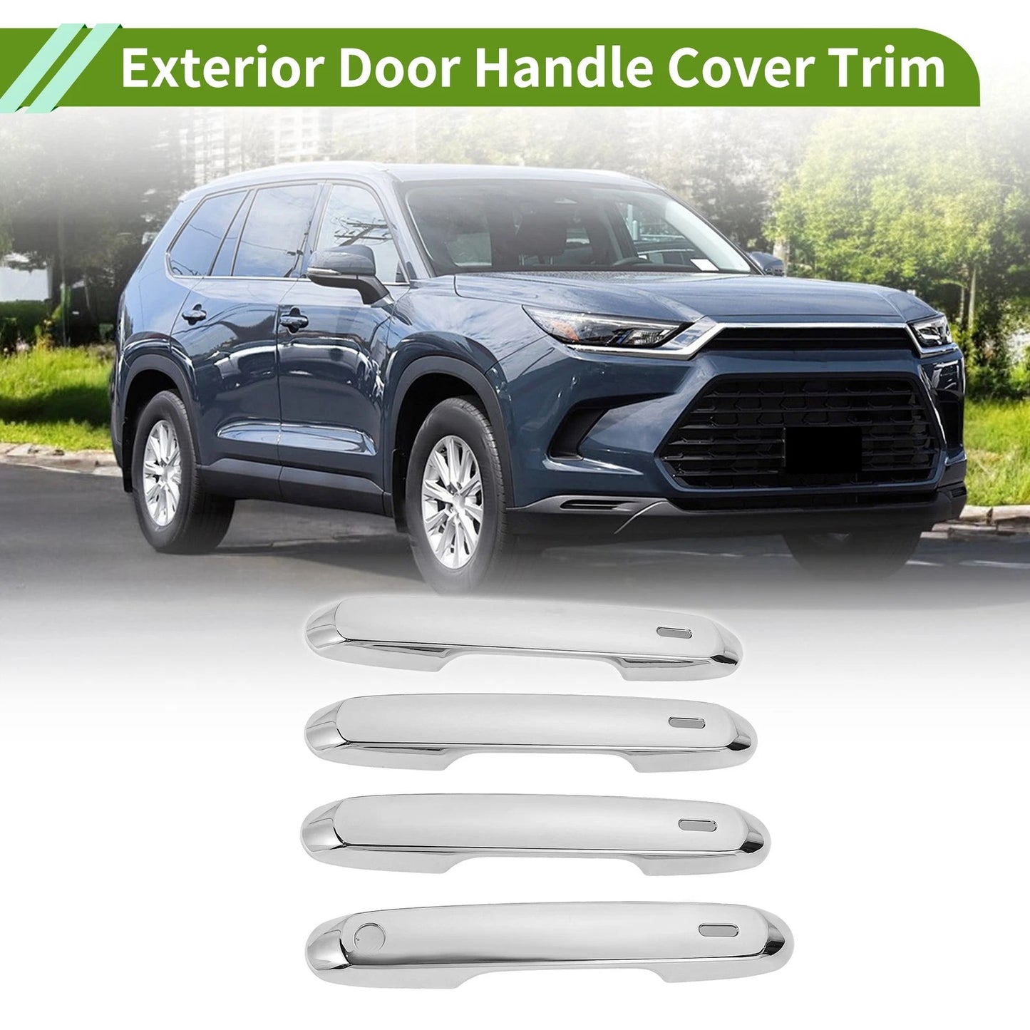 Set of 1 Exterior Door Handle Cover Trim for Toyota Grand Highlander (2024–2025)
