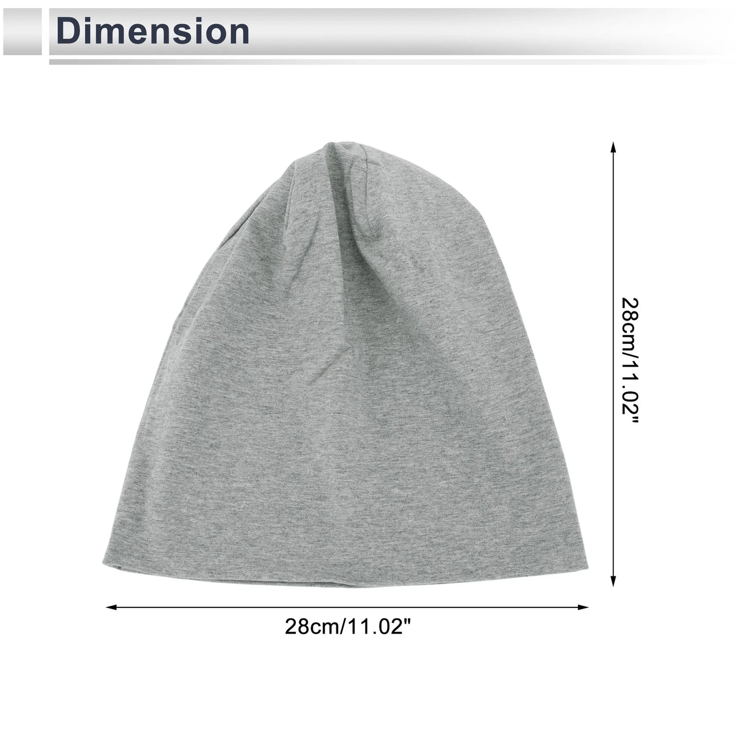 Cycling Hat Keep Warm Light Grey 11.02"x11.02" (2023)