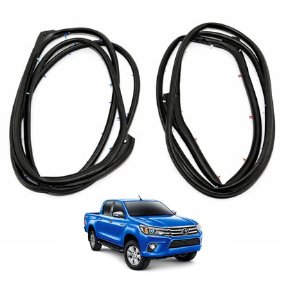 Set of 2 Rear Door Weatherstrips for Toyota Fortuner (2015–2025)