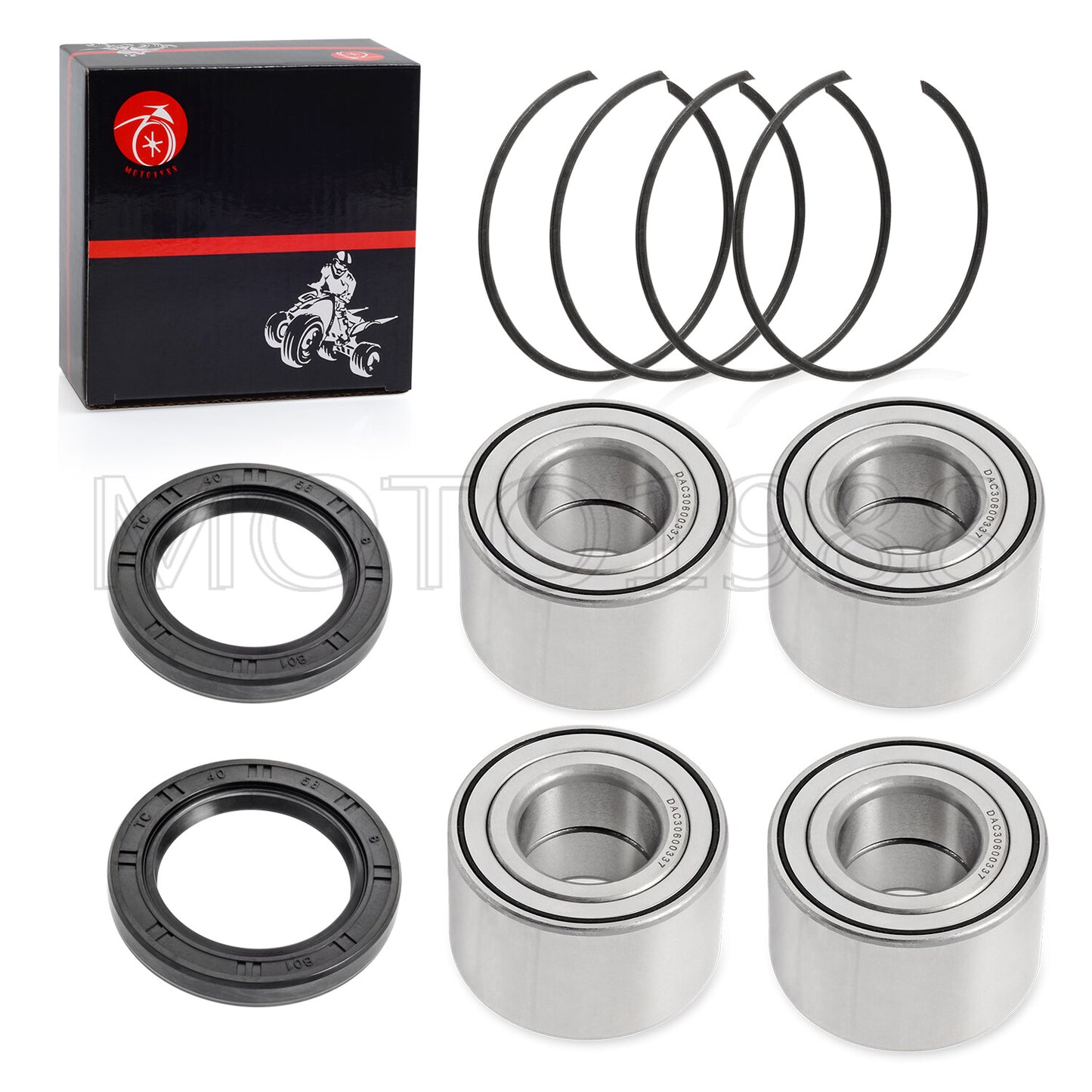 4X Wheel Bearings & Seals for Can-Am Defender Max HD10 (2019–2022)
