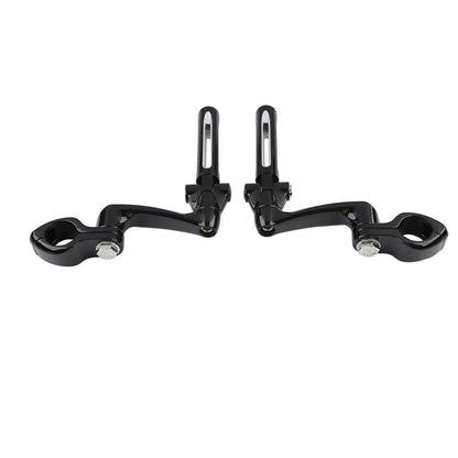 1.25" Highway Bar Male Mount Footpegs for Harley Touring Road Glide (2009-2023)