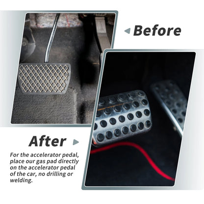 2Pcs Foot Pedal Pads Cover for Jeep Grand Cherokee (2022–2025) Blue