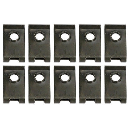 10pcs M5 5mm Speed Nuts for Universal Motorcycle (Galvanized Snap Nuts)