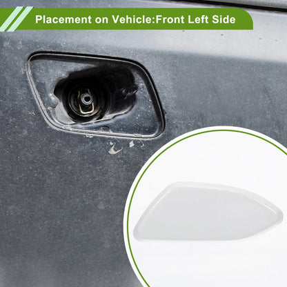 Front Left Washer Nozzle Cover Cap for Toyota RAV4 (2010–2012) 8504542110 White