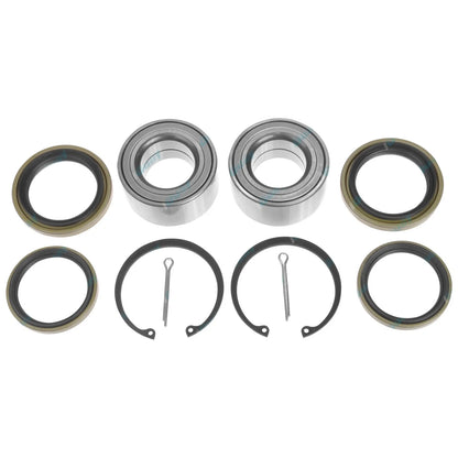 Front Wheel Bearing Kits + Grease for Pulsar N16 1.6L QG16DE 1.8L QG18DE 2000~05