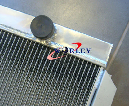 Aluminum Radiator & Fans for Holden Torana V8 Universal