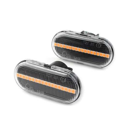 Dynamic Clear LED Side Marker Light for Smart Fortwo W453 (2015-2023)