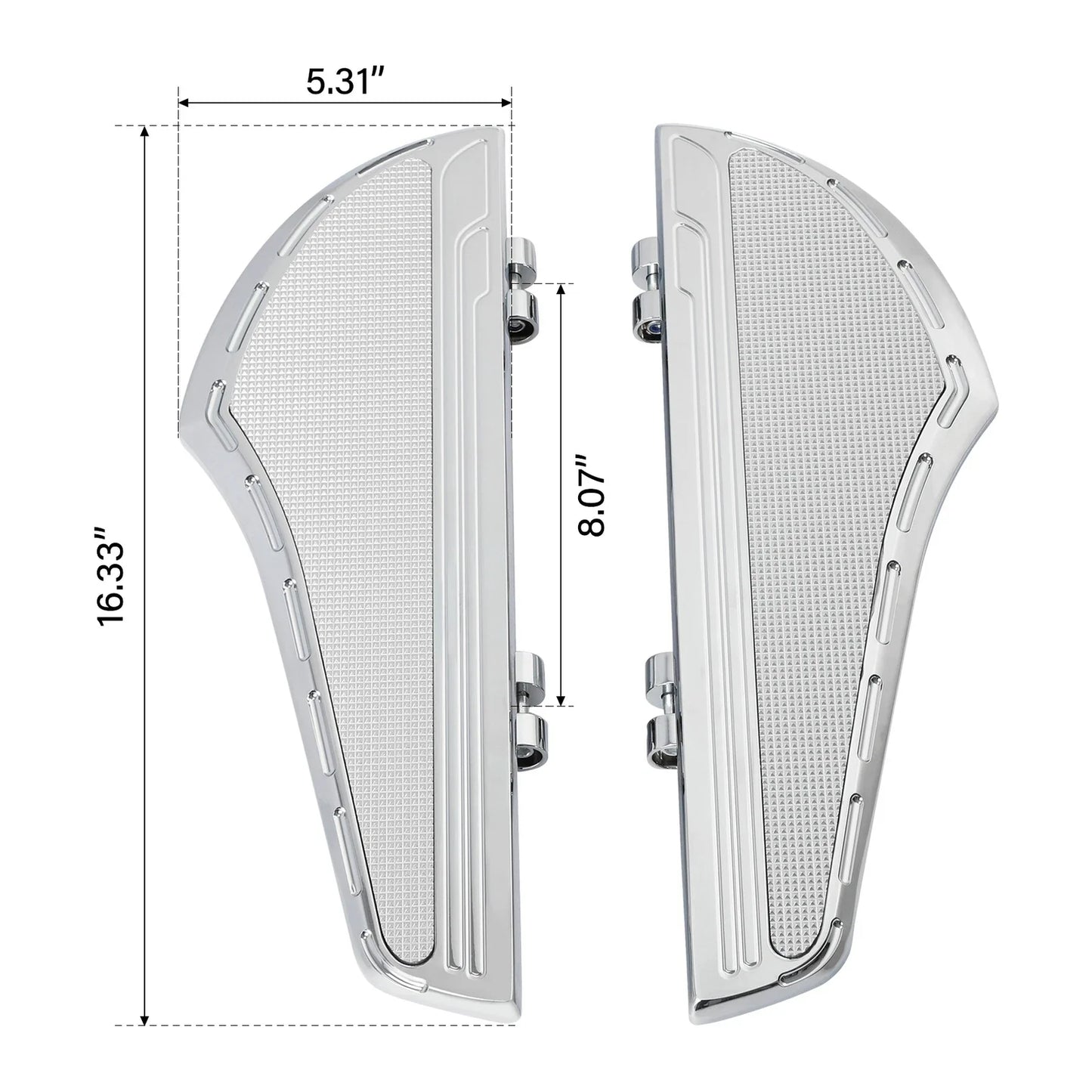 Floorboards for Harley Touring Dyna (2000-2024, 2012-16)