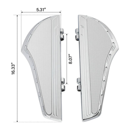 Floorboards for Harley Touring Dyna (2000-2024, 2012-16)