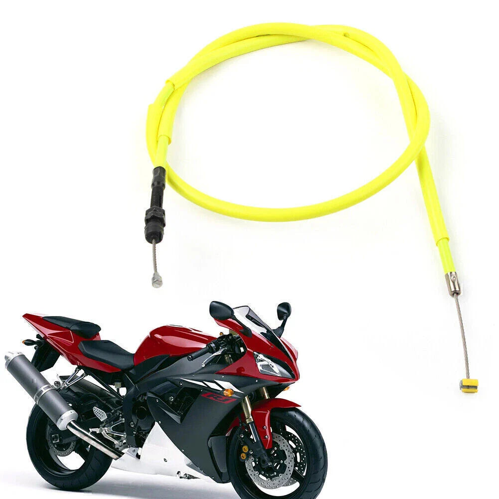 Yellow Motorcycle Brake Clutch Cable for Yamaha R1 (2002-2003)