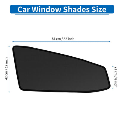 Car Window Cover for Toyota Prius Alpha (2011–2015) Net Black