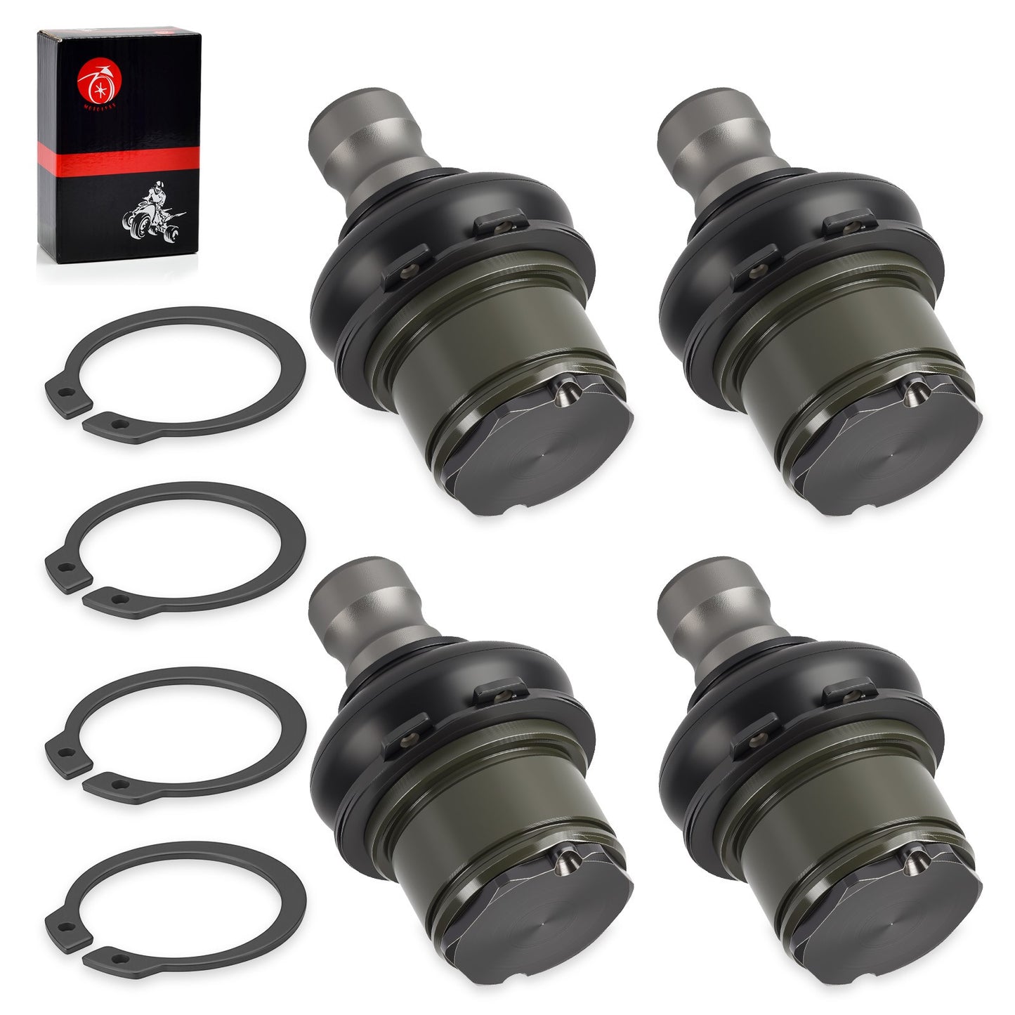 Set of 4 Upper and Lower Ball Joints for Arctic Cat 500 550 570 650 700 1000
