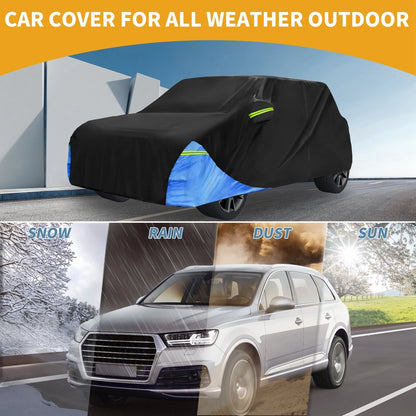 Waterproof Car Cover with Door Zipper for Mini Cooper 2DR (2002–2021)