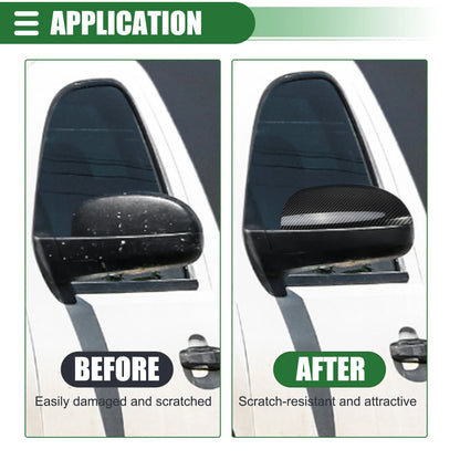 Left Right Rearview Mirror Covers for Chevrolet Silverado 1500 (2014-2023)