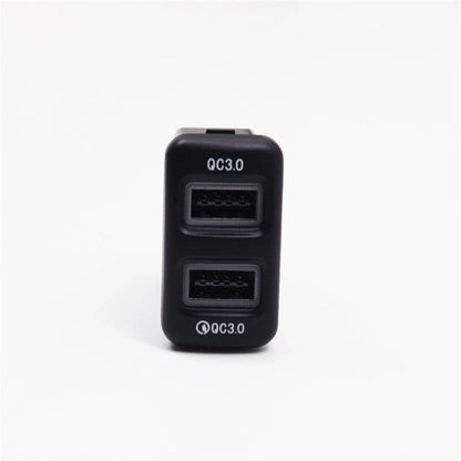 18W Dual-USB QC3.0 Fast Car Charger for Toyota Tacoma, FJ Cruiser, Tundra