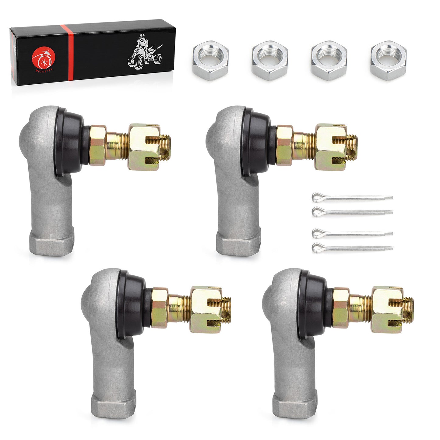 Tie Rod End Kit for Yamaha Grizzly 350 400 450 Big Bear 400 Bruin 350 (2000–2006)