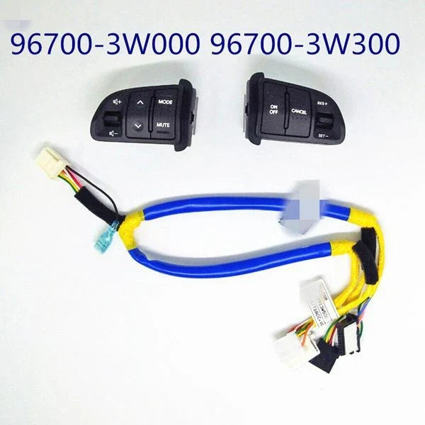 Steering Wheel Remote Control Switch & Wiring for Kia Sportage (2011–2015)