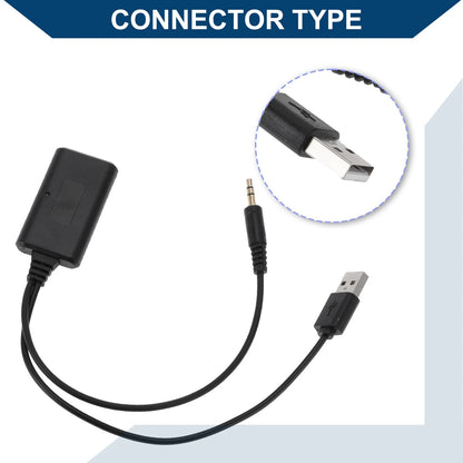 Bluetooth AUX Adapter Stereo Radio Harness for BMW