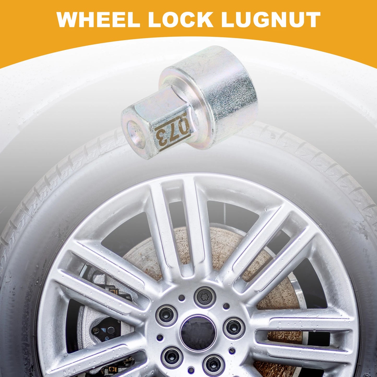 073 Wheel Lock Lugnut Antitheft Key Socket for BMW Mini Cooper (2002–2023)