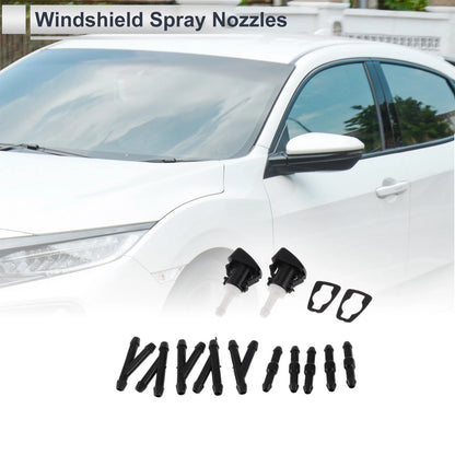 Windshield Washer Nozzle with 5" Hose Connector for Dodge