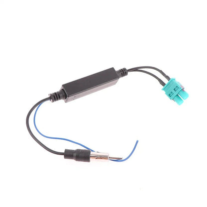 Radio Antenna Male Dual Fakra Amplifier Adapter for Diversity Antenna (N/A)