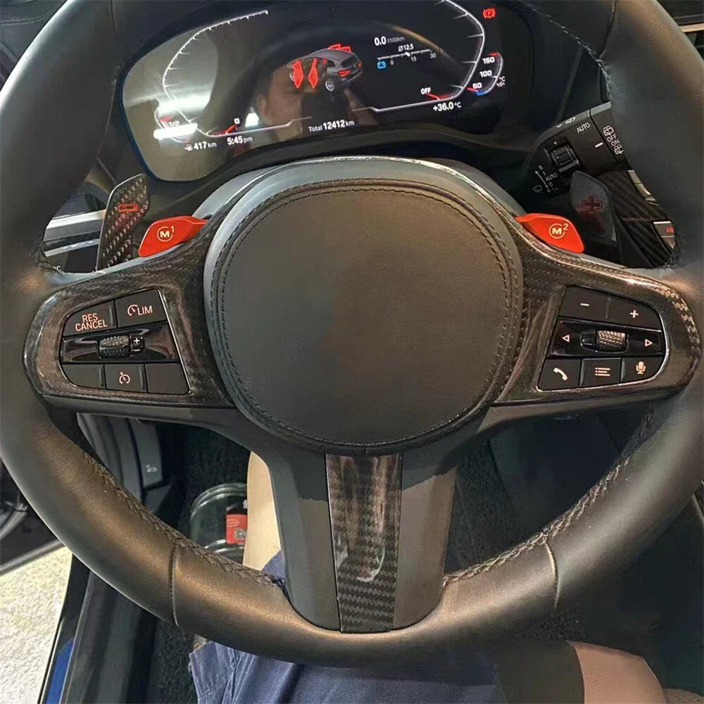 Carbon Fiber Paddle Shifter for BMW G20 G22 G30 G80 G01 X3 X4 X5 (2019-2023)