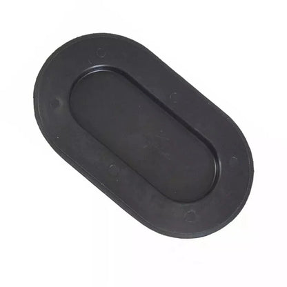 Black Oval Drain Plug Cover for Ford Truck Bed (2004-2014)